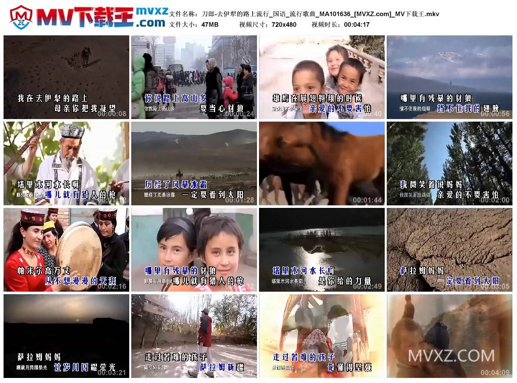 刀郎-去伊犁的路上流行_国语_流行歌曲_MA101636
